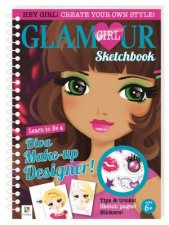 Glamour Girl A5 Sketchbook Diva MakeUp Designer