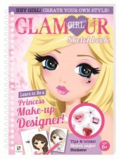 Glamour Girl A5 Sketchbook Princess MakeUp