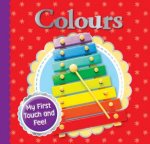 Happy Baby Touch and Feel Board Book Colours