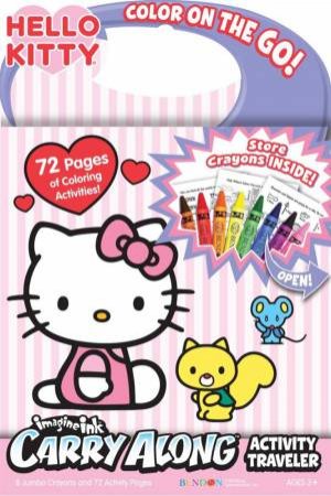 Hello Kitty: Imagine Ink Carry Along Activity Traveller by Various 