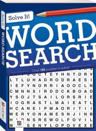 Solve It! Word Search (Blue) by Various