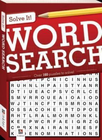 Solve It! Word Search (Red) by Various