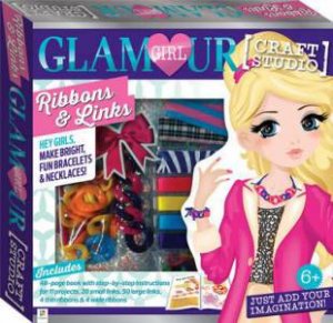 Glamour Girl Craft Studio Ribbons And Links Kit by Various