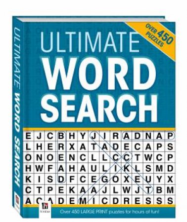 Ultimate Word Search: Blue (Large Print) by Various