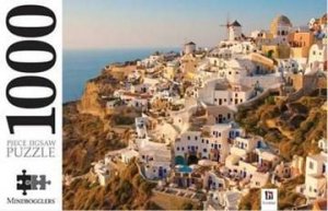 Mindbogglers 1000 Piece Jigsaw: Santorini, The Greek Islands by Various