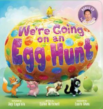 Were Going On An Egg Hunt (Board Book Plus CD) by Laine Mitchell