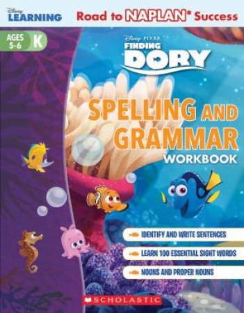 Disney Learning Workbook: Finding Dory: Level K: Spelling And Grammar by Various