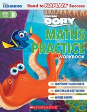 Disney Learning Workbook Finding Dory Level K Maths Practice