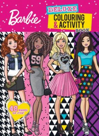 Barbie Deluxe Colouring And Activity Book by Various