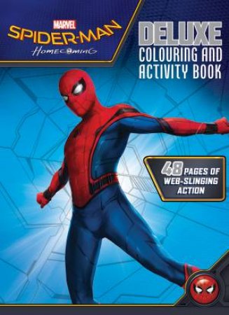 SpiderMan Homecoming: Deluxe Colouring And Activity book by Various