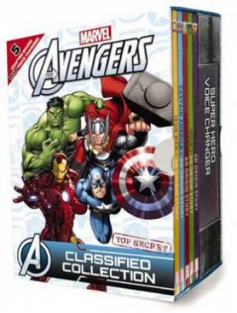 Avengers Chapter Book Box Set with Voice Changer by Various