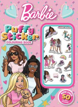 Barbie: Puffy Sticker Colouring Book by Various