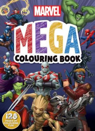 Marvel: Mega Colouring Book by Various