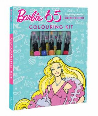 Barbie 65th Anniversary: Adult Colouring Kit (Mattel) by Various