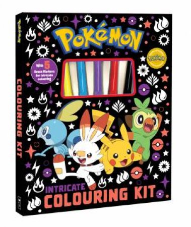 Pokmon: Intricate Adult Colouring Kit by Various