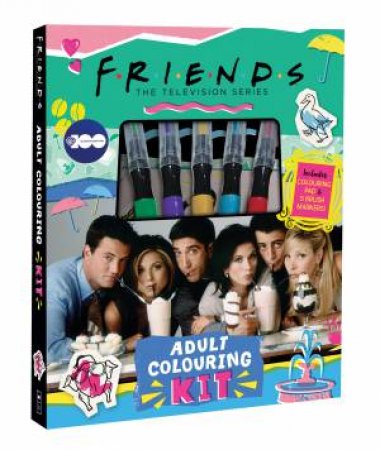 Friends: Adult Colouring Kit by Various