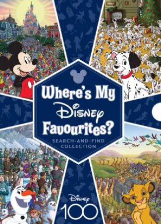 Where's My Disney Favourites? Search-And-Find 3-Book Collection by Various