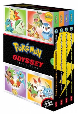 Pokmon Odyssey 4-Book Collection (Super Special Flip Books) by Various