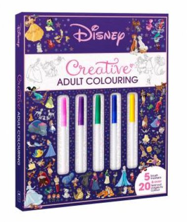 Disney: Adult Colouring Kit by Various