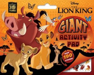 The Lion King 30th Anniversary: Giant Activity Pad (Disney) by Unknown