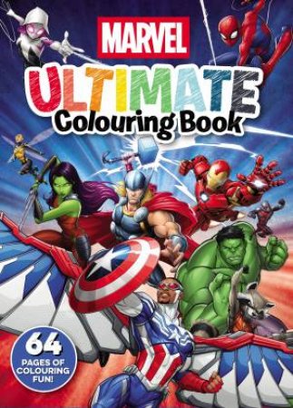 Marvel: Ultimate Colouring Book (Starring Captain America) by Unknown