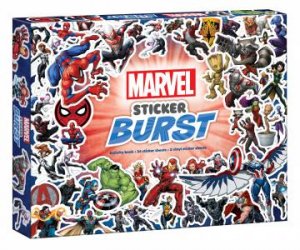 Marvel: Sticker Burst (Starring Captain America) by Unknown