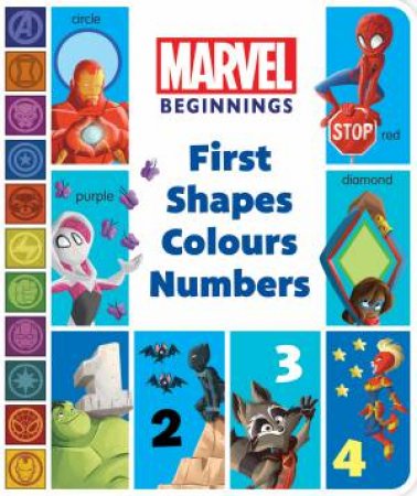 First Shapes Colours Numbers by Various