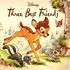 Three Best Friends (Disney: Deluxe Board Book) by Unknown