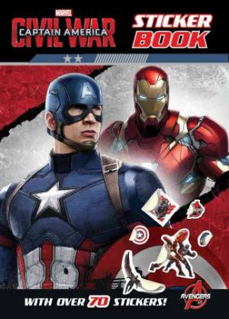 Captain America Civil War Sticker Book by Various