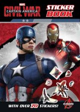 Captain America Civil War Sticker Book