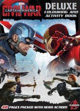 Captain America Civil War Deluxe Colouring and Activity Book