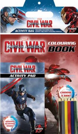 Captain America Civil War Activity Bag by Various