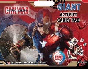 Captain America Civil War Giant Activity Carry Pad by Various