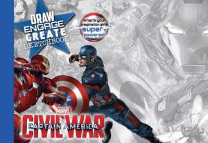 Captain America Civil War Draw Engage Create Sketchbook by Various