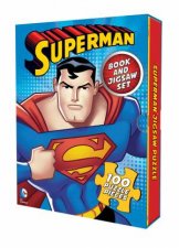 DC Comics Superman Book And Jigsaw Set