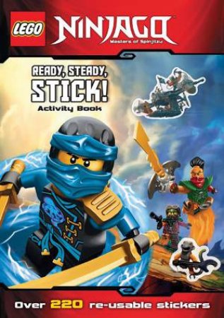 LEGO Ninjago: Ready, Steady, Stick! Activity Book by Various