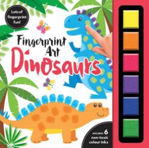 Fingerprint Art Books: Dinosaurs by Various