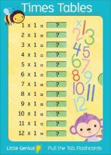 Little Genius Giant Flash Cards Times Tables