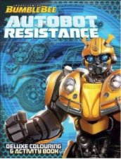 Transformers Bumblebee Autobot Resistance Deluxe Colouring Book