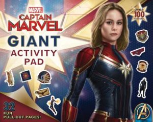 Marvel: Captain Marvel Giant Activity Pad by Various