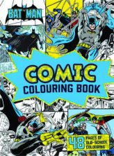 DC Comics Batman Vintage Comic Colouring Book