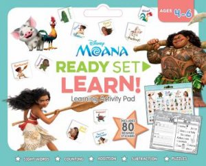 Disney Moana: Ready Set Learn! Activity Pad by Various