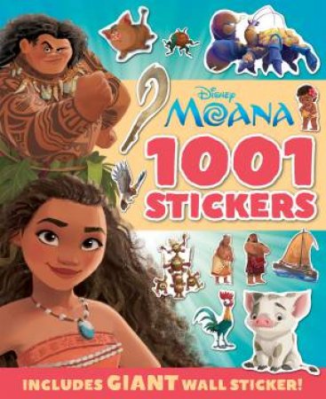 Disney: Moana 1001 Sticker Book by Various