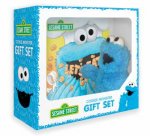 Sesame Street Cookie Monster Book And Plush