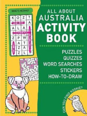 All About Australia Activity Book by Various