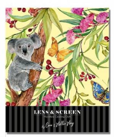 Koala And Butterflies - Lens & Screen Cleaner by Coco & Millie May