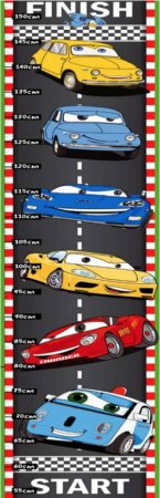 Bookmark: Height Chart Cars by Various