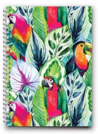 Toucan Birds A5 Spiral Notepad by Various