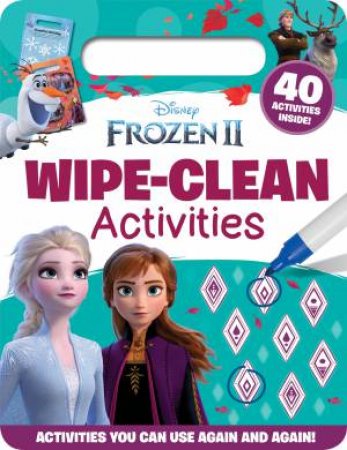 Frozen 2 Wipe Clean Activities by Various