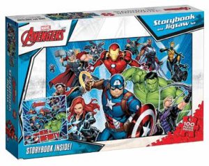 Avengers: Storybook And Jigsaw Set (Marvel) by Various